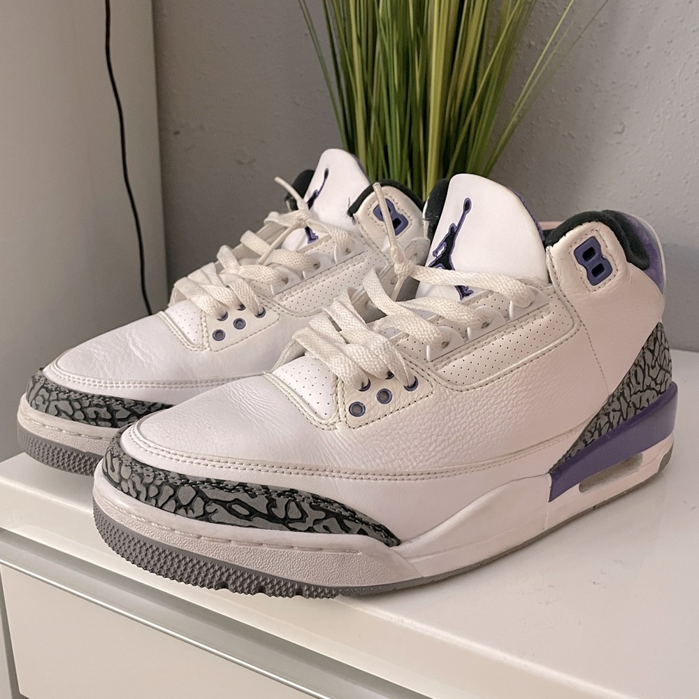 Air Jordan 3s Dark iris